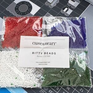 Close to My Heart Colorful Bitty Beads Set